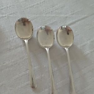 Sterling soup spoon